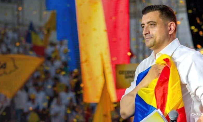 George Simion strălucește în sondajul CURS – Primul test de opinie confirmă șansa reală pentru turul I