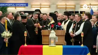 Lumina Sfântă a ajuns în România