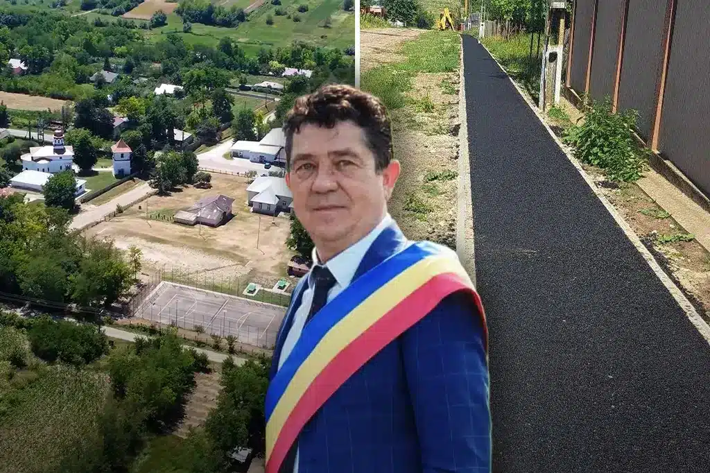 Comuna fără canalizare și străzi asfaltate, însă cu piste de biciclete de 500.000 de euro. „Chiar dacă sunt cârcotași, eu și echipa ne mândrim”, spune primarul 